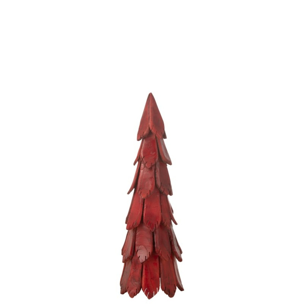 Sapin de noël en bois rouge 28*28*80 cm h80
