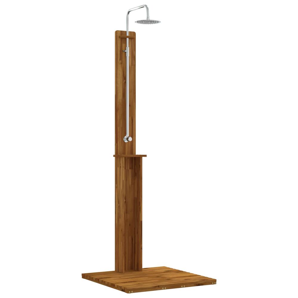 Douche d'extérieur 217 cm naturel