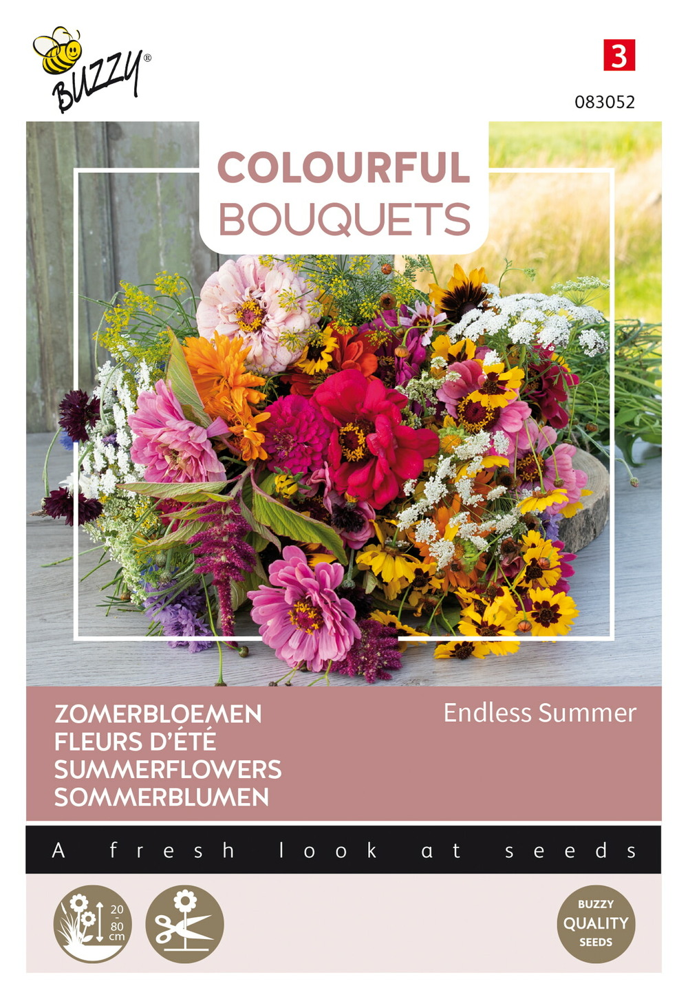 Buzzy colourful bouquets, endless summer - ca. 5 gr (livraison gratuite)