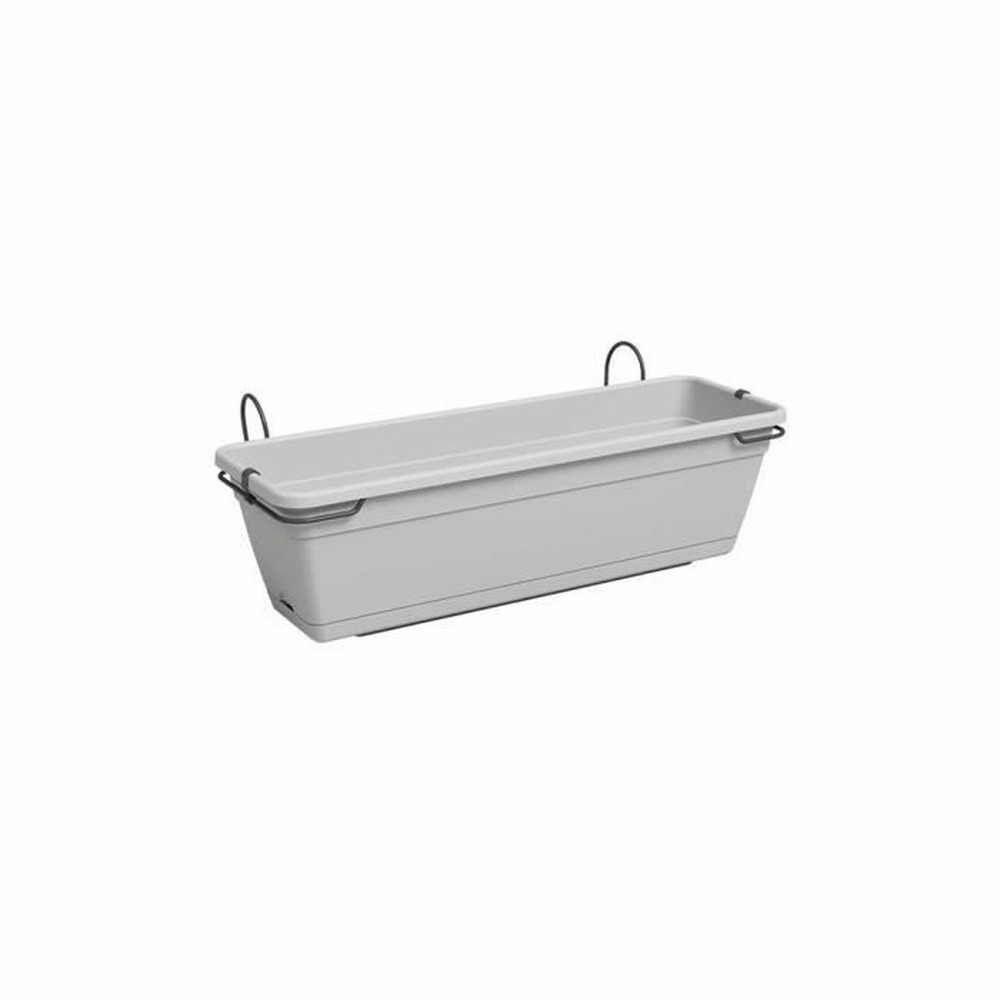 Jardinière venezia re kit 50 ma - gris clair - l49 x p27,5 x hauteur 20 cm