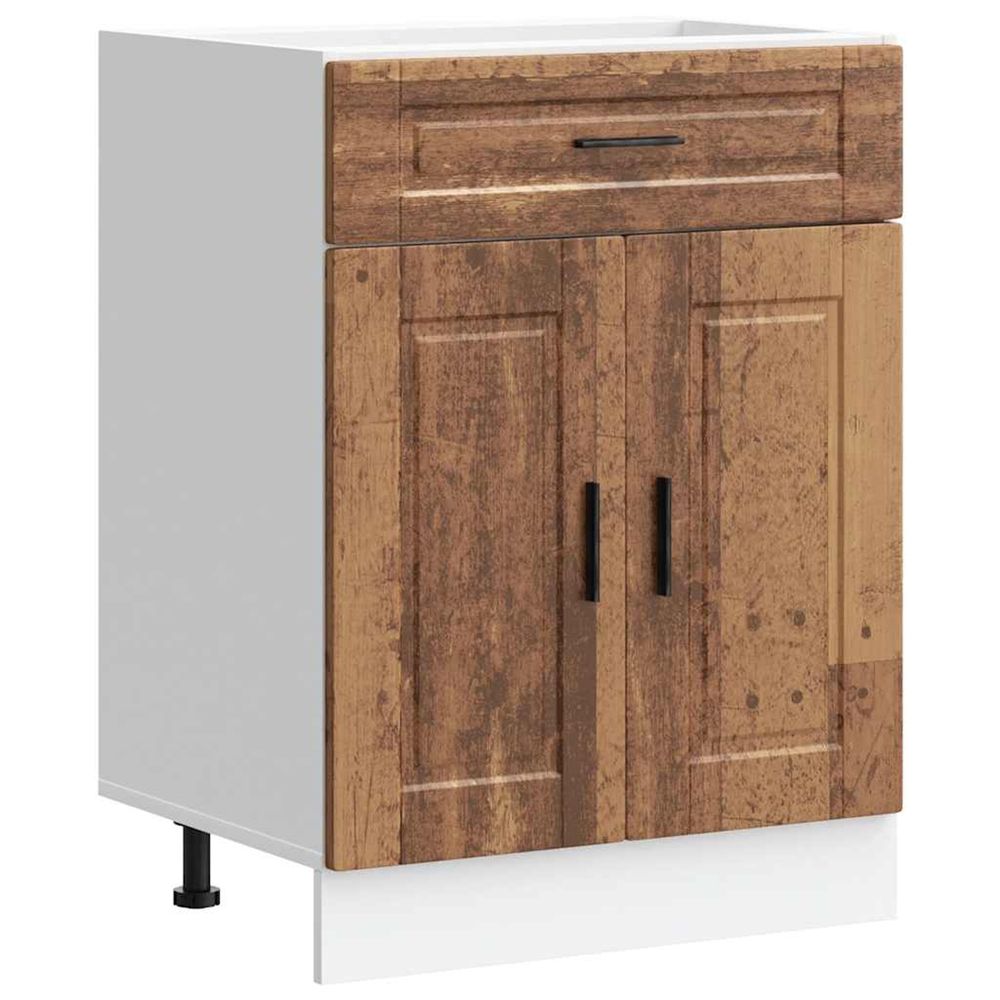 Armoire de cuisine porto vieux bois bois d'ingénierie