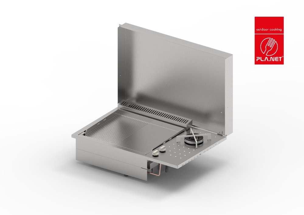 Oasi 55 lisse rainurée - feu dual