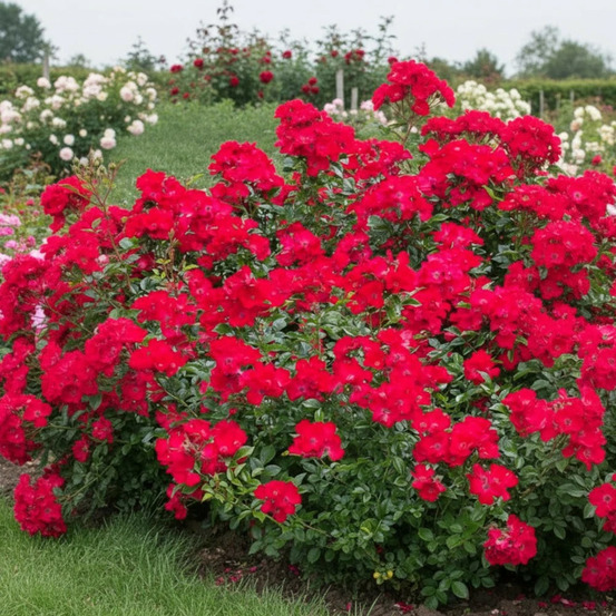 Rosier arbustif douce paris® 'adaquesixel' pot de 3l - 20/40 cm