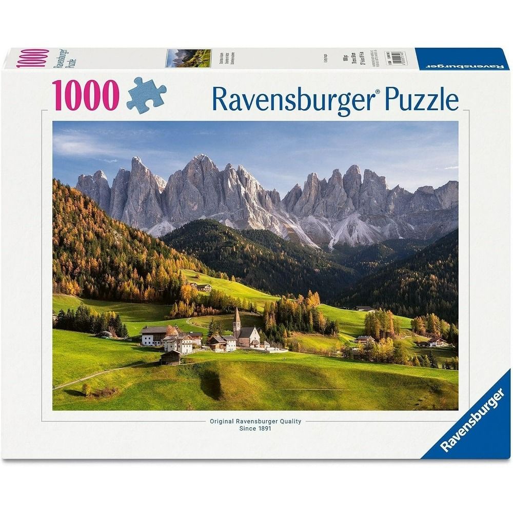 Puzzle dolomites en automne 1000 pcs