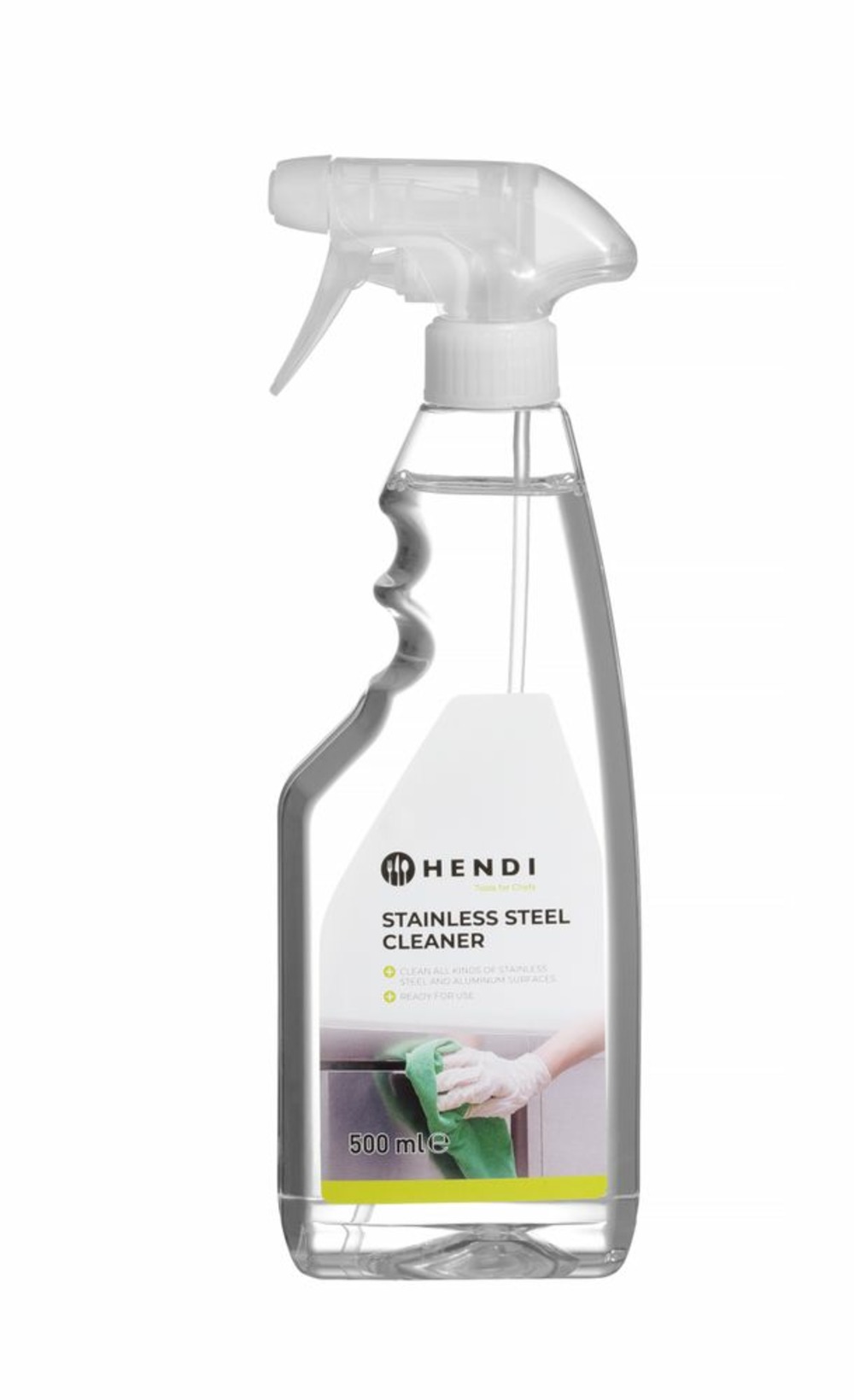 Nettoyant acier inoxydable - lot de 12 - hendi