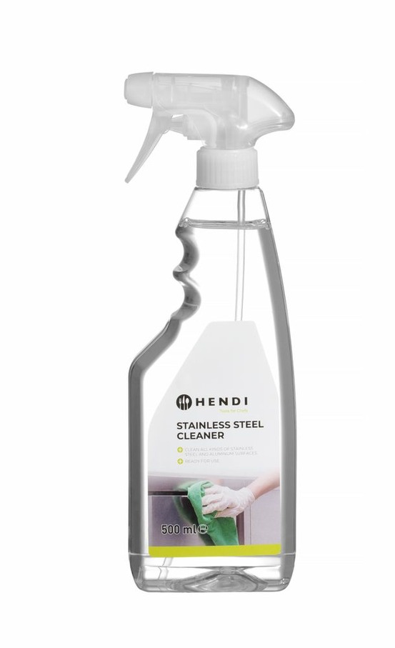 Nettoyant acier inoxydable - lot de 12 - hendi