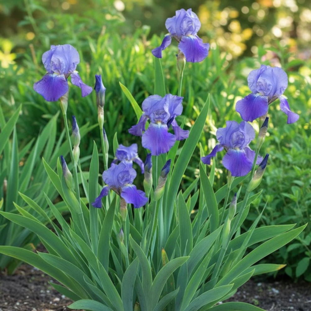 Iris des jardins harbor blue godet - 5/20 cm