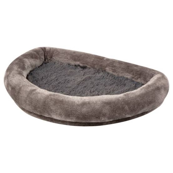 Lit de fenêtre pour chat 55x35x10 cm gris