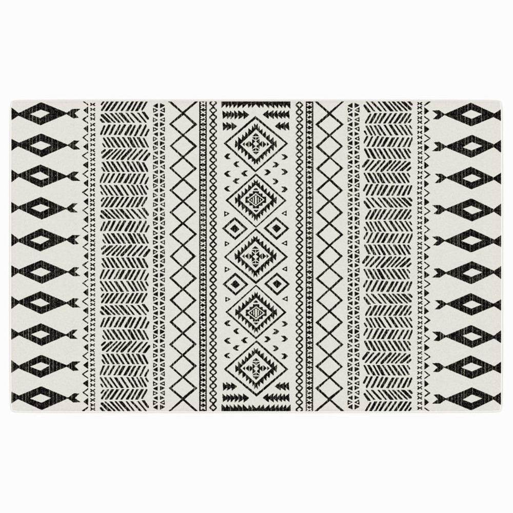 Tapis intérieur extérieur à poils courts 190x300cm antidérapant