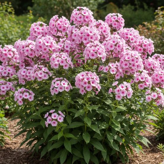 Phlox paniculé bright eyes godet - 5/20 cm