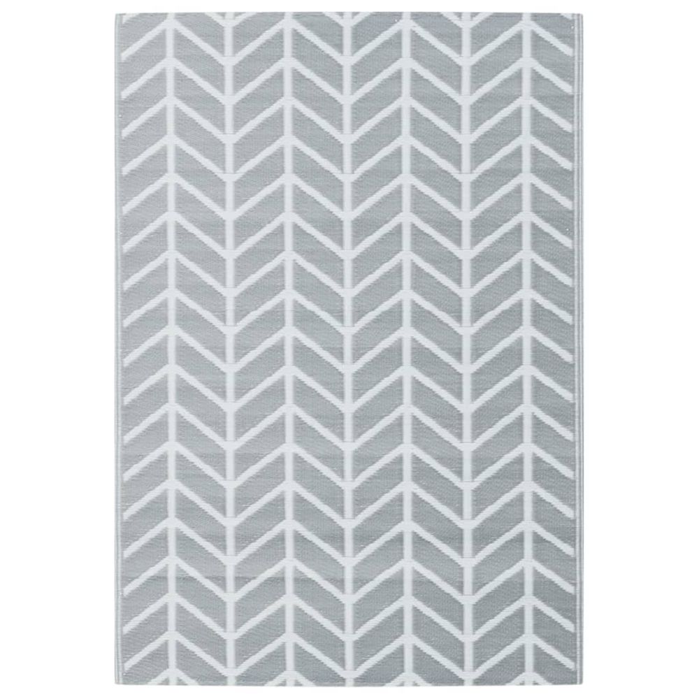 Tapis d'extérieur arakil gris 160x230 cm pp