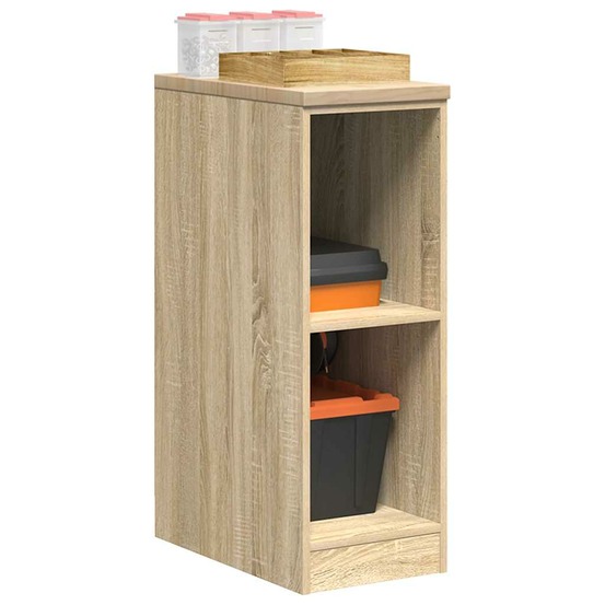 Armoire de rangement de garage chêne sonoma 30x51x85cm bois pin