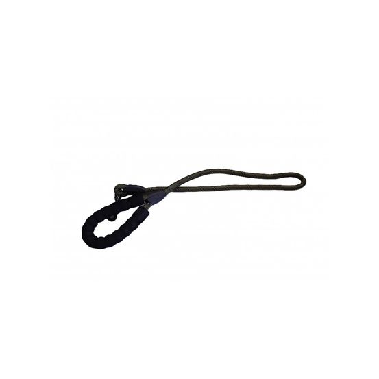 Mon ami luki - laisse nylon réfléchissante - kaki - chien - 120cm ep 1,2cm