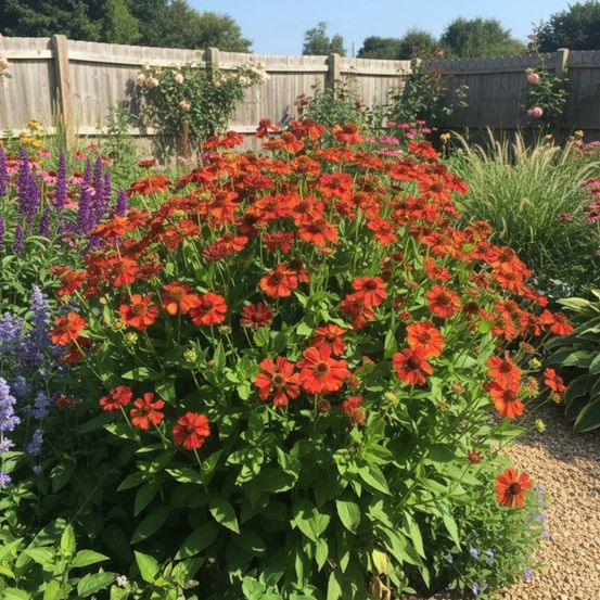 Hélénie indianersommer, helenium lot de 3 godets
