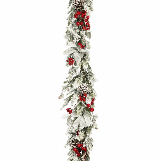 Mica decorations belfort guirlande de noël artificielle - l178 cm - vert