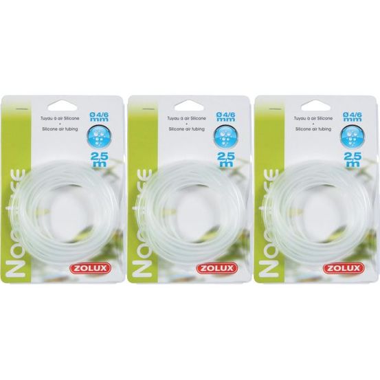 Tuyau à air en silicone 2.50 m (lot de 3)