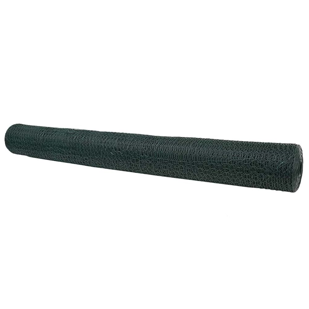 Clôture hexagonale 1,4 x 25 m pvc vert