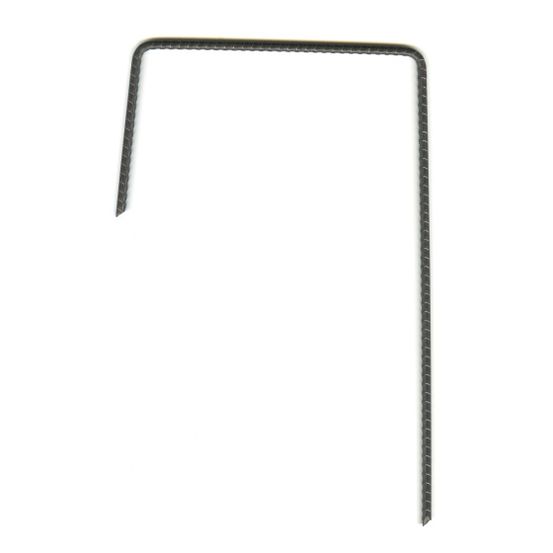 Agrafes d'ancrage torsadées pour gazon synthétique - 21 cm - lot de 100 agrafes