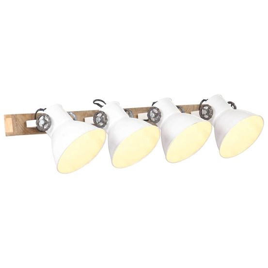 Lampe murale industrielle blanc 90x25 cm e27