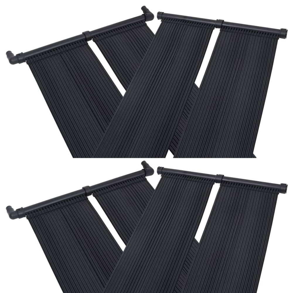 Panneaux solaires de chauffage de piscine 4 pcs 80x310 cm