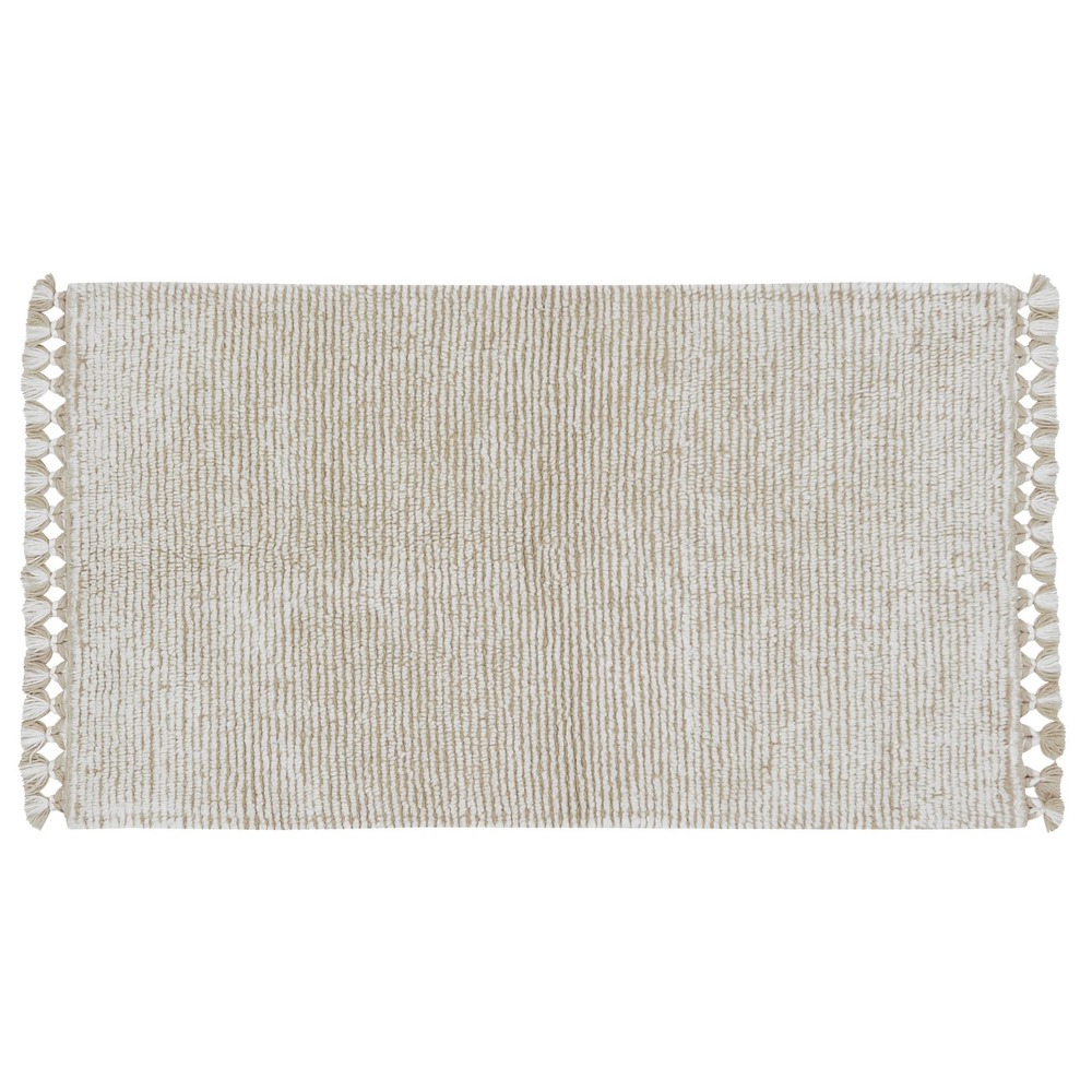 Lorena canals - tapis de couloir lavable en laine koa grès