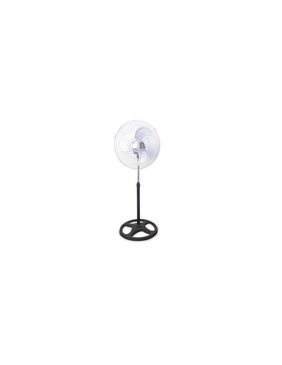Ventilateur sur pied sandi garsaco 70w métallique/noir ø50cm - garsaco