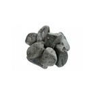 Galet noir mat 30/60 mm - filet 20 kg - gris anthracite