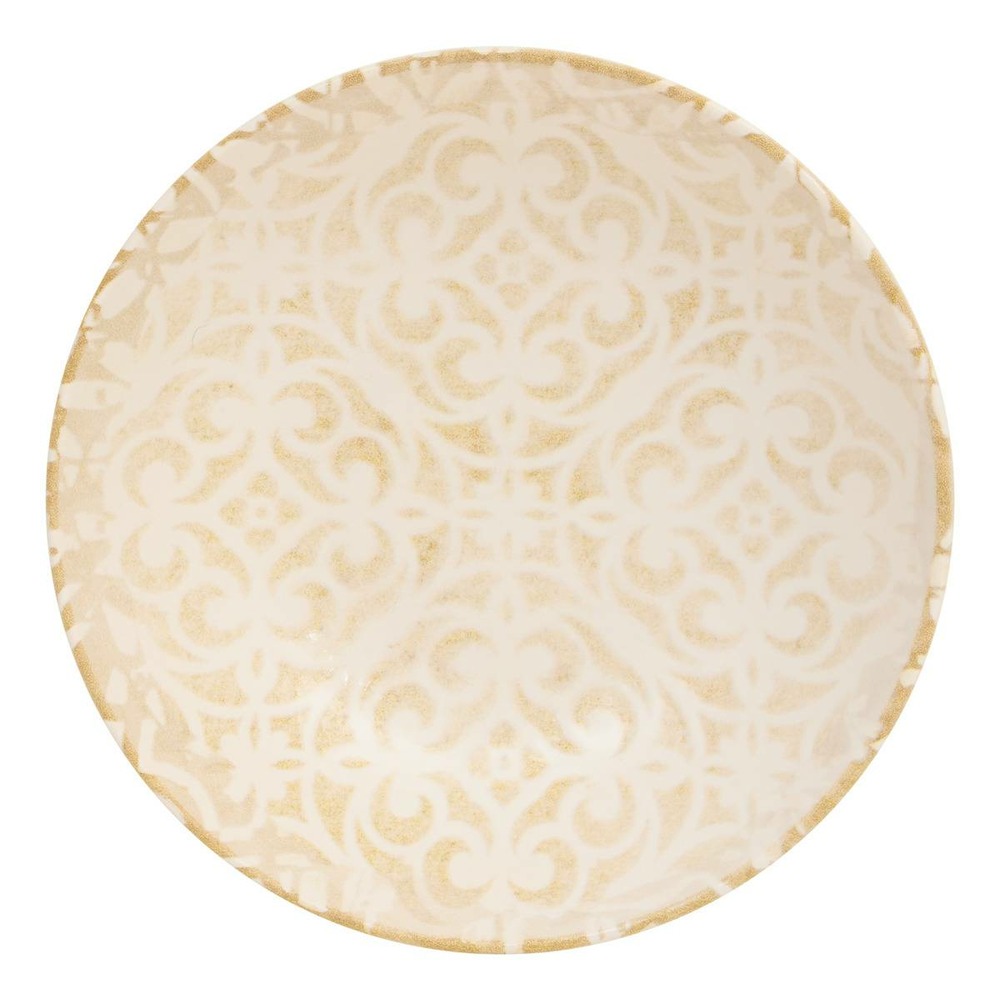 Assiette creuse anna d21cm creme