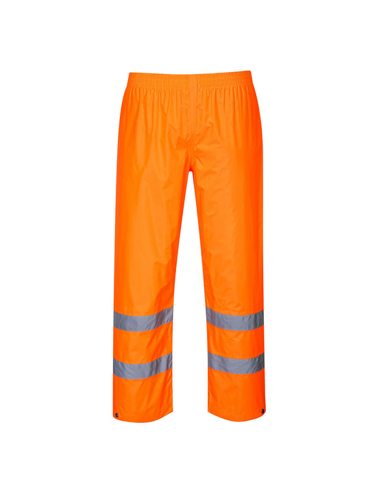 Pantalon de pluie hi-vis couleur : orange taille l - portwest