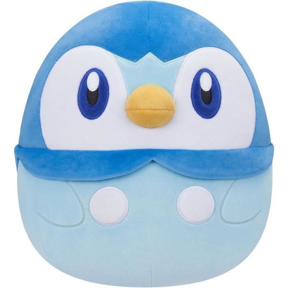 Peluche pokémon - squishmallows 50 cm - tiplouf- grande peluche ultra-douce