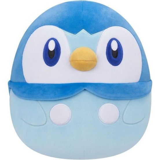 Peluche pokémon - squishmallows 50 cm - tiplouf- grande peluche ultra-douce