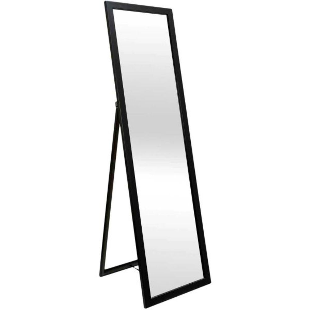 Miroir sur pied essentiel 35 x 3 x 124 cm noir