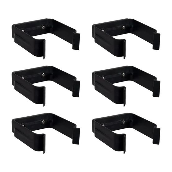Lot de 6 systèmes fixation rapide grillage abreuvoir à pipette