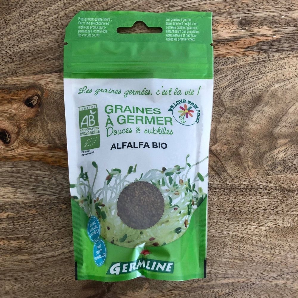 Graines à germer- alfalfa bio