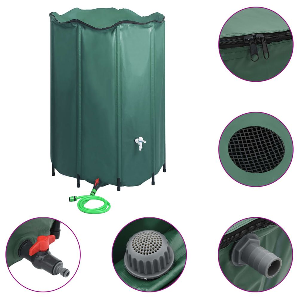 RÃ©servoir pliable d'eau de pluie avec