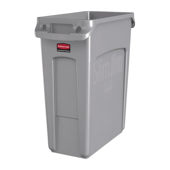 Collecteur slim jim rubbermaid 60l