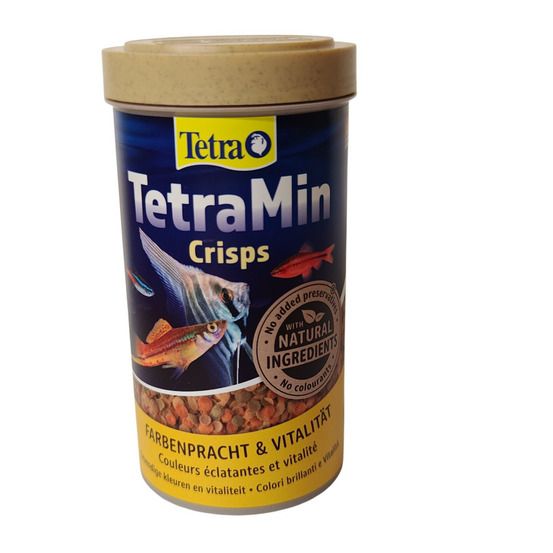 Min crisps aliment complet pour poissons d'ornement 110g/500ml
