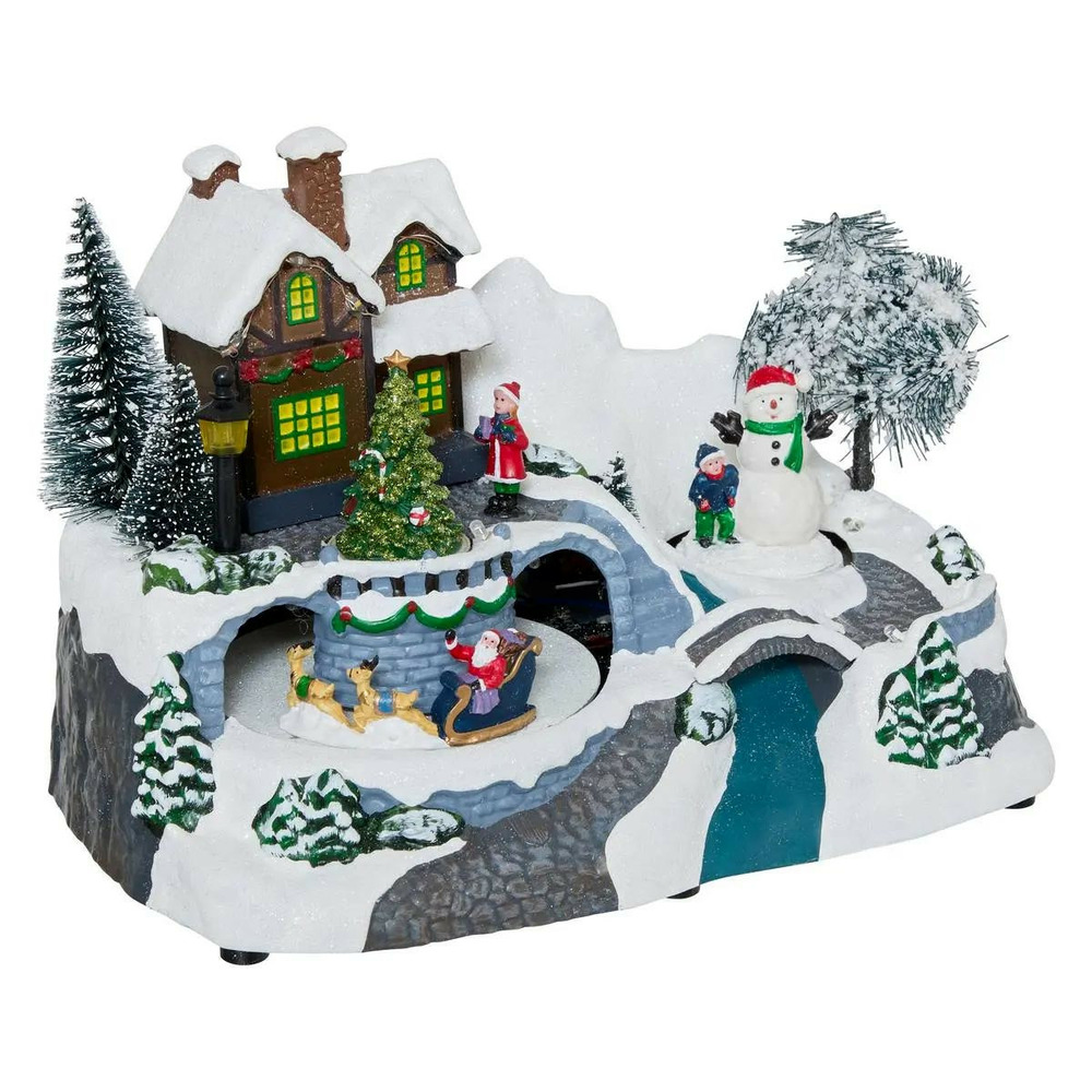 Village de noël maison 