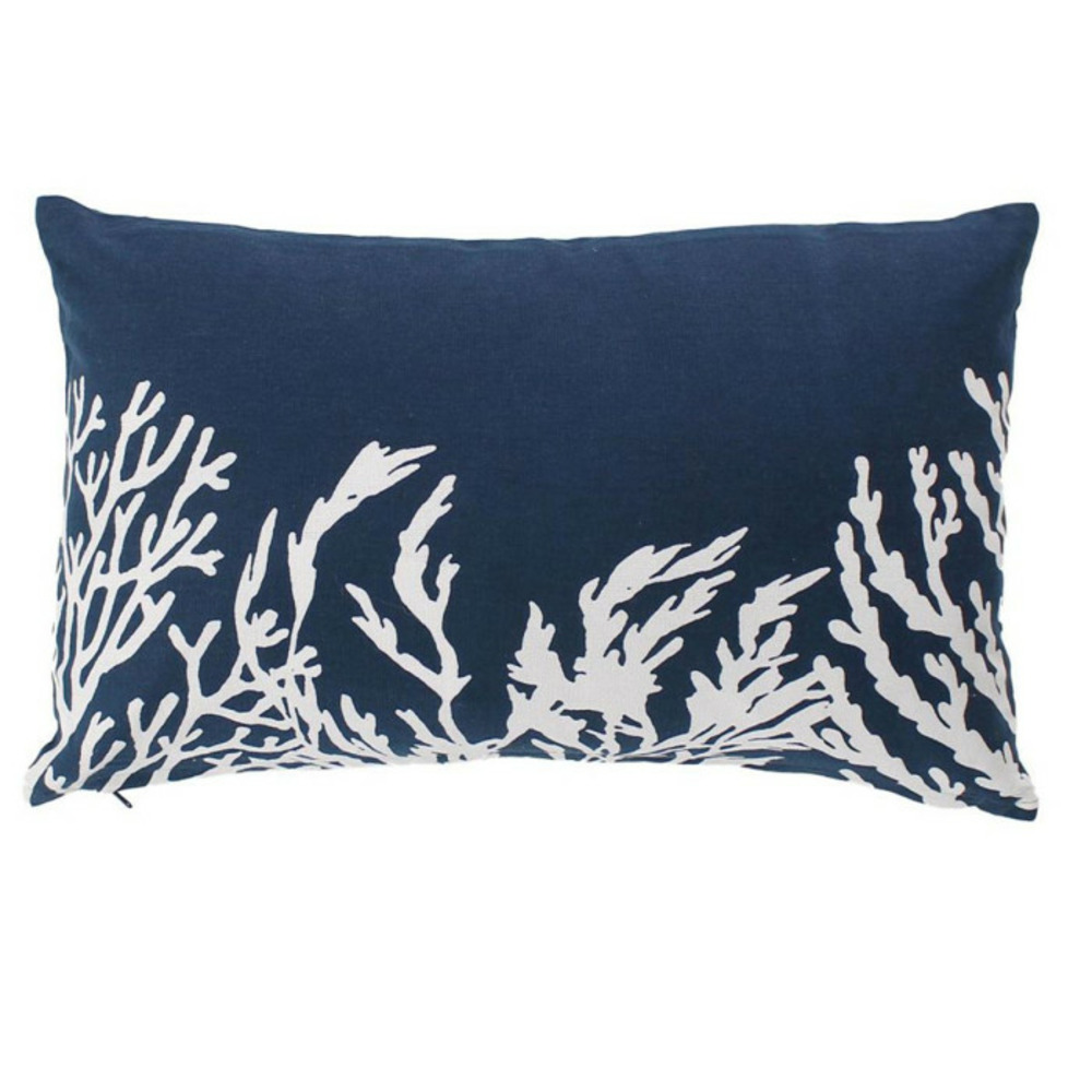 Coussin déco imprimé 