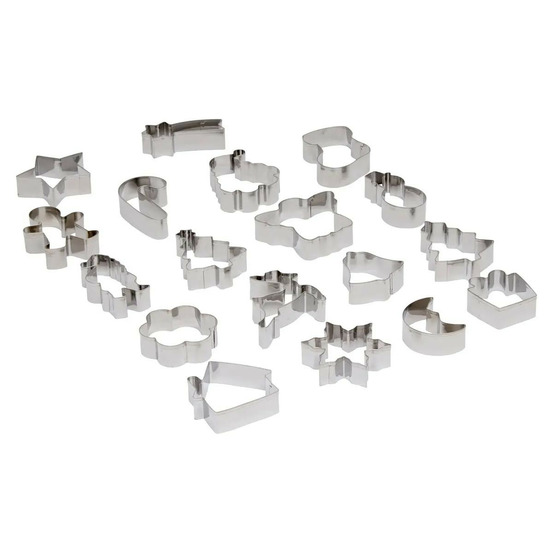 Lot de 18 emporte-pièces