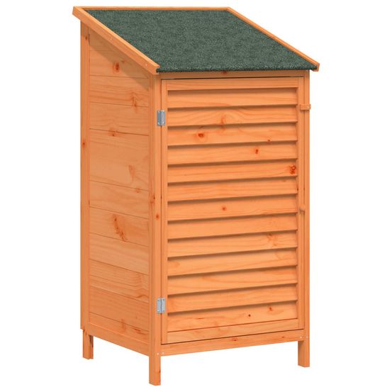 Abri de jardin marron 59 x 56 x 113,5 cm bois de sapin massif