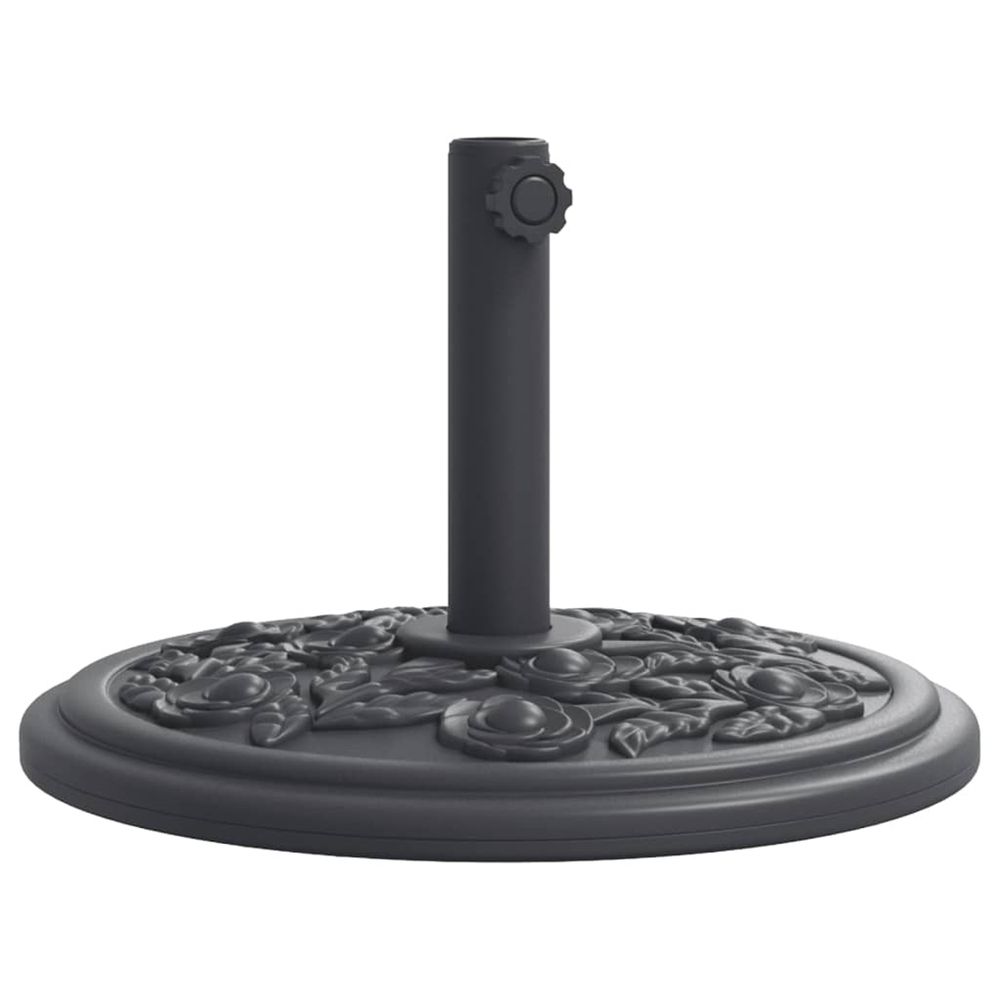 Base de parasol pour mâts ø38 / 48 mm 12 kg rond