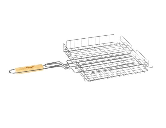 Grille panier pour barbecue