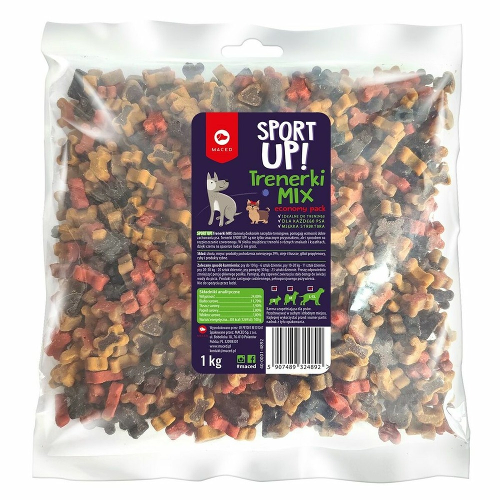 Snack pour chiens maced sport up! Os poisson 1 kg