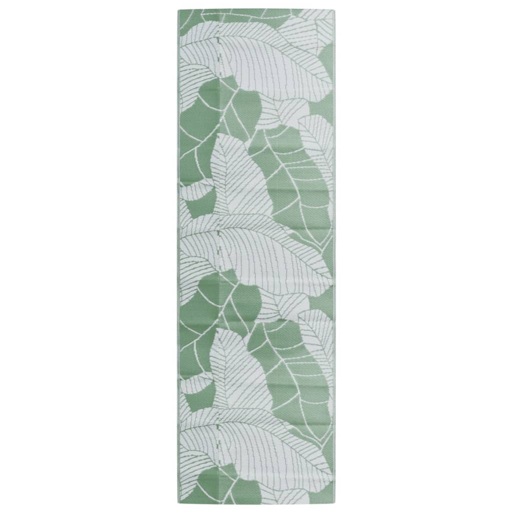 Tapis d'extérieur arakil vert 80x250 cm pp