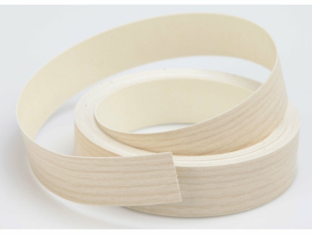 Bande de chant thermocollante aero acacia creme, l.500 x l.2.3 cm