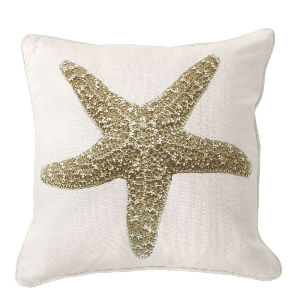 Coussin déco imprimé 