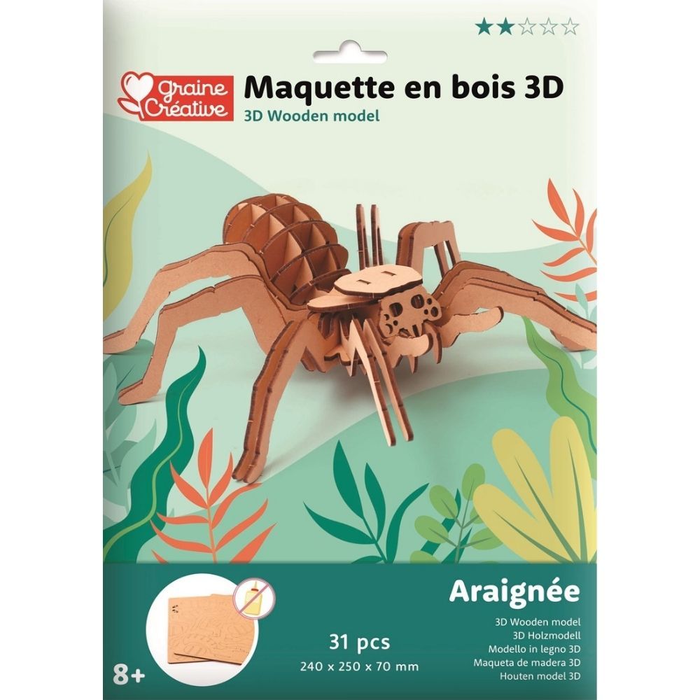 Maquette 3d - araignée