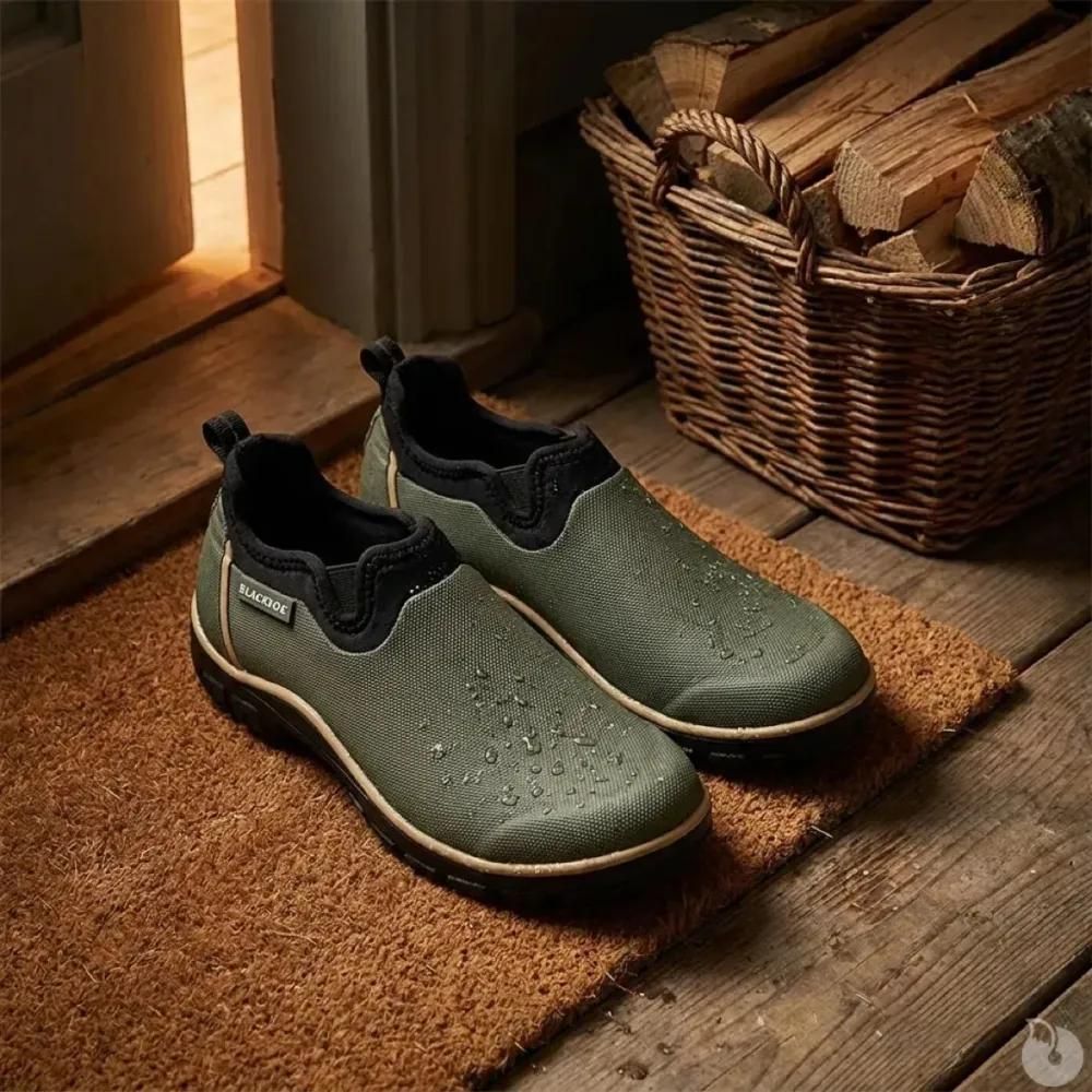 Sabots néoprène montana kaki pour homme - black fox