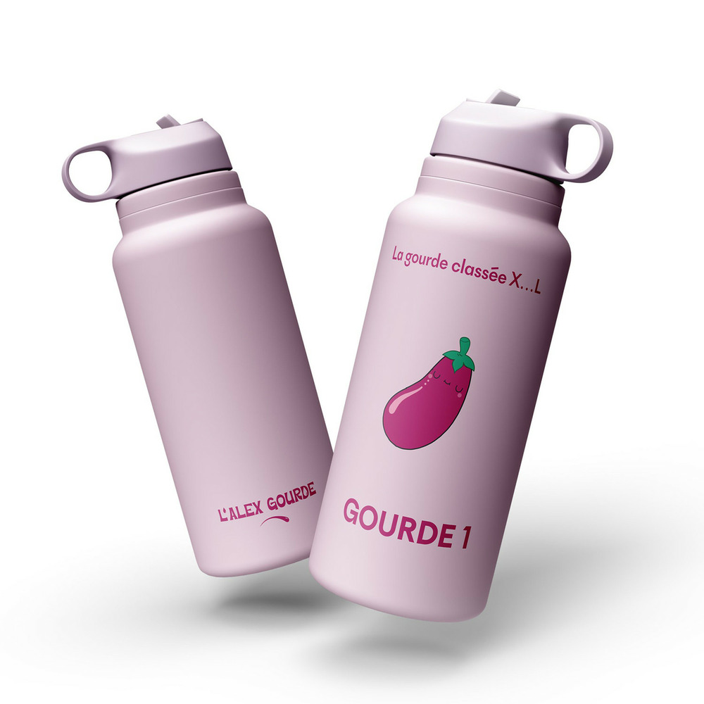 Gourde isotherme 532 ml - la gourd 1 classée x..l ! Alex gourde - bouchon pp - garde au chaud 12h, au froid 24h